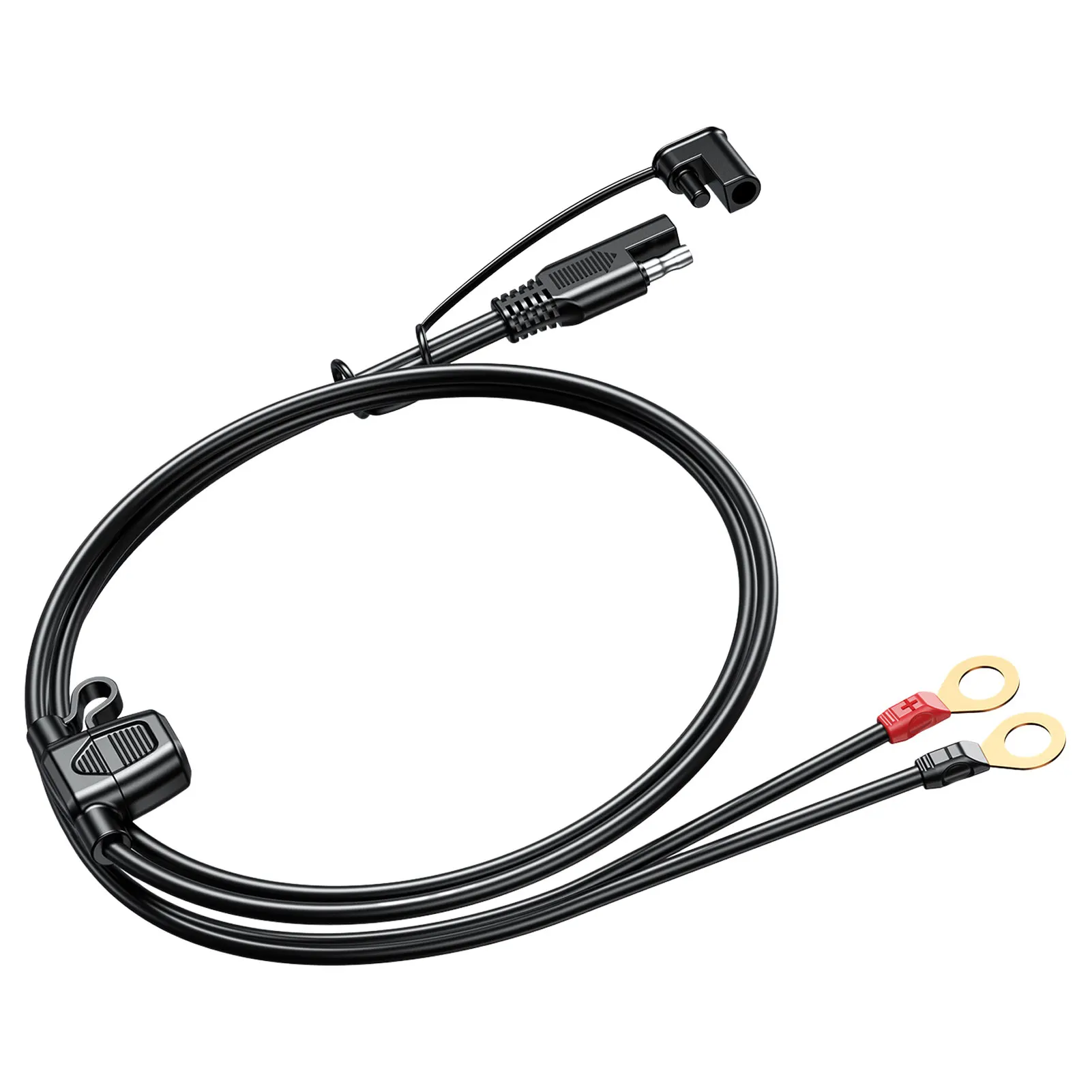 

Adapter Connector Durable and Safe SAE Polarity Reverse Adapter Generator Power Harness With Fuse Box Extension Cable