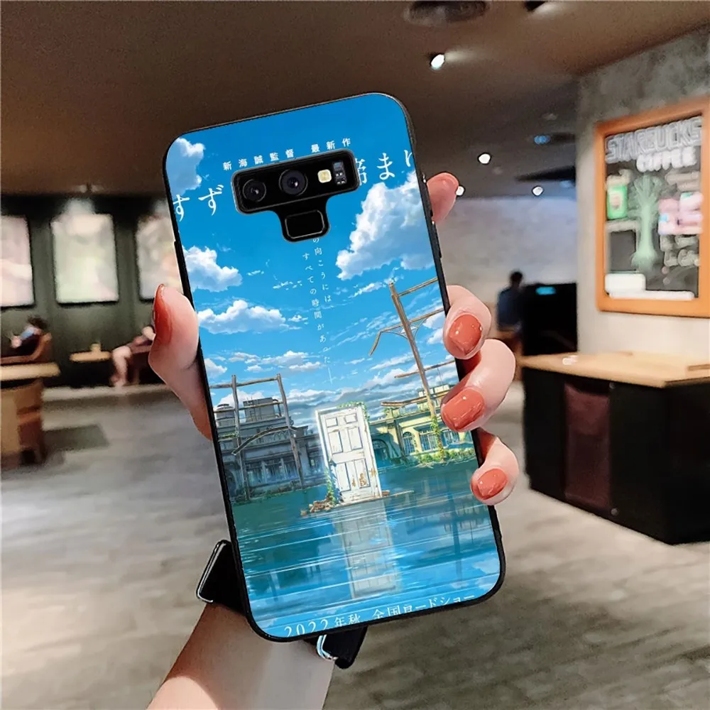 Чехол для телефона BiliBili S-Suzume No T-Tojimari Samsung Note 8 9 10 20 Pro Plus Lite M 11 30 21 31 51 A 22 42 02 03