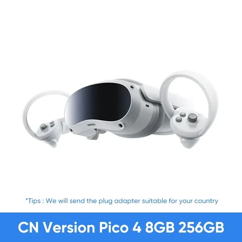 Гарнитура виртуальной реальности PICO 4 & Pico 4 Pro, поддержка отслеживания глаз, выражение лица, захват 6Dof все-в-одном Pico4 Pro, VR гарнитура для SteamVR