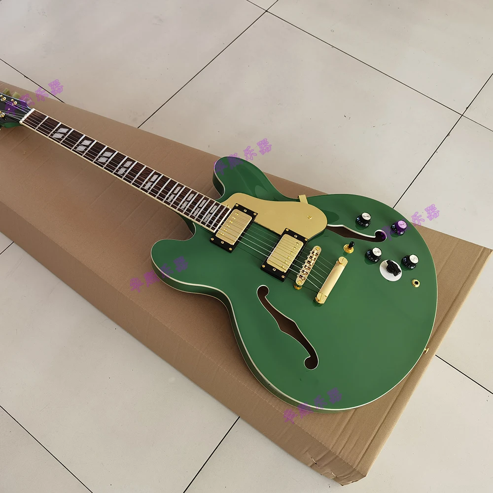 Высококачественная полуажурная джазовая электрическая гитара 6-Скоростной