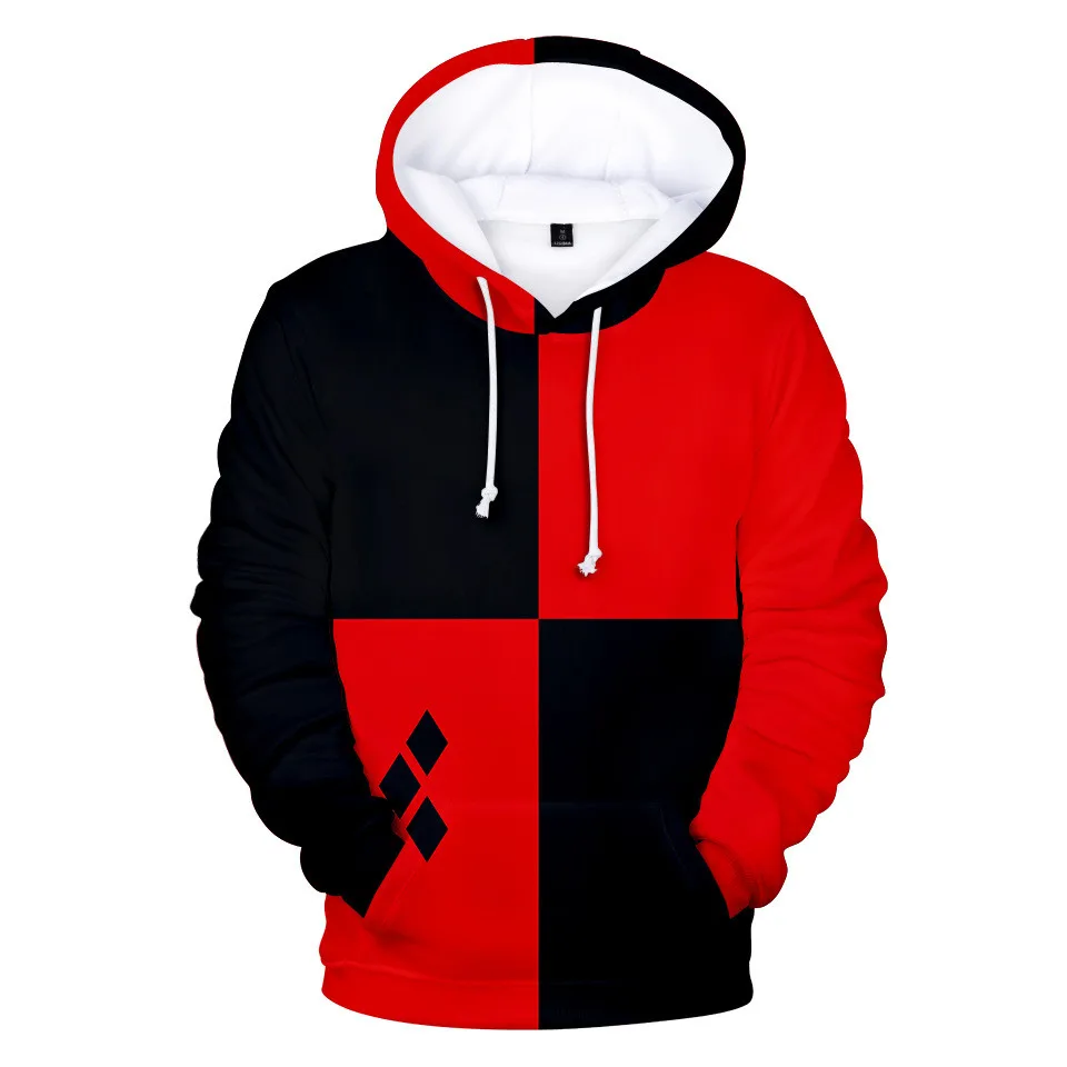 Толстовка с капюшоном и длинным рукавом свитшот 3D принтом птиц добычи худи для