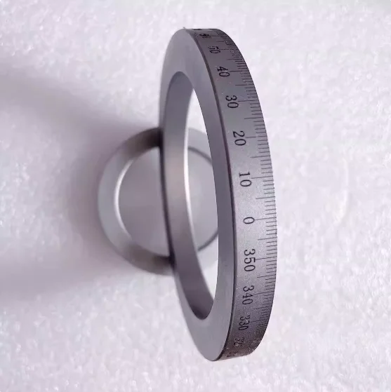 

Шкала циферблата 0-360 градусов, внутреннее отверстие 20, внешний диаметр 100, толщина 20, весы, кольцо, шкала станка, циферблат