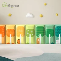 3d anti collision cute tree soft wall stickers for kids rooms bedroom home decor princess room self adhesive skirting decoration