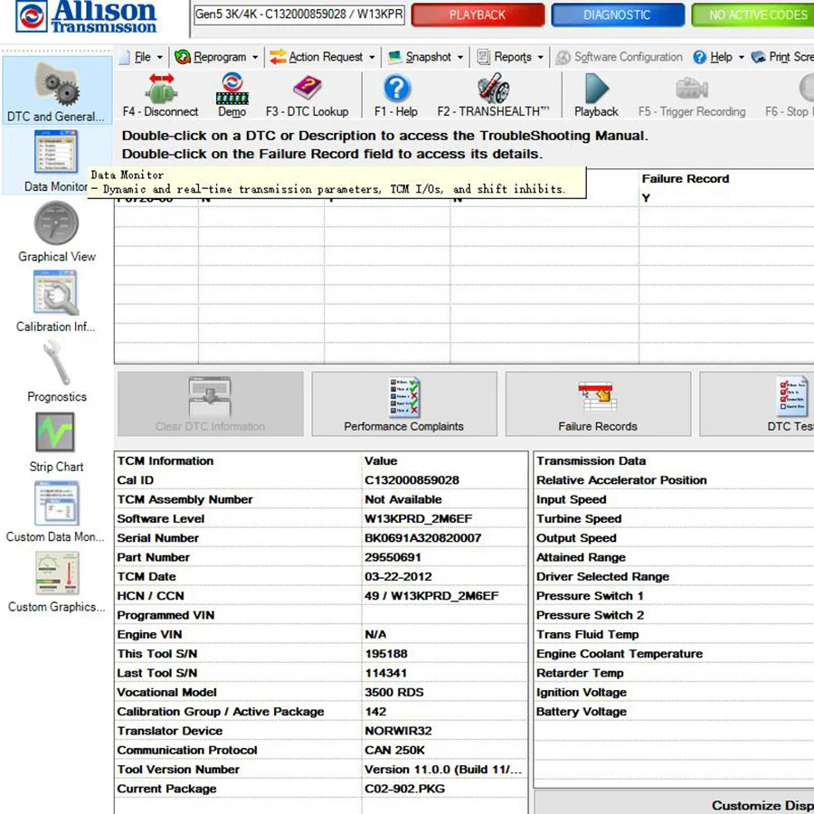 2021 г. Аллисон передача документов 2019 + файл GEN5 ПК-сервис инструмент нитро - купить