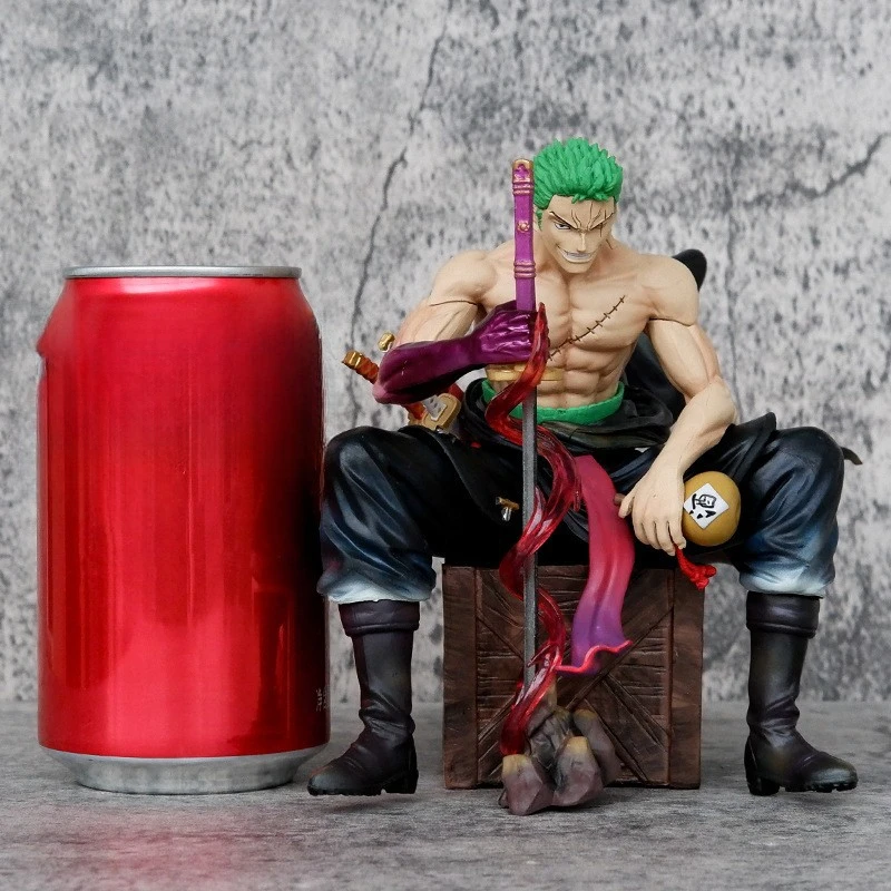 14 5 см цельный Зоро серия сидение GK фигурка модель статуя орнамент Красивый