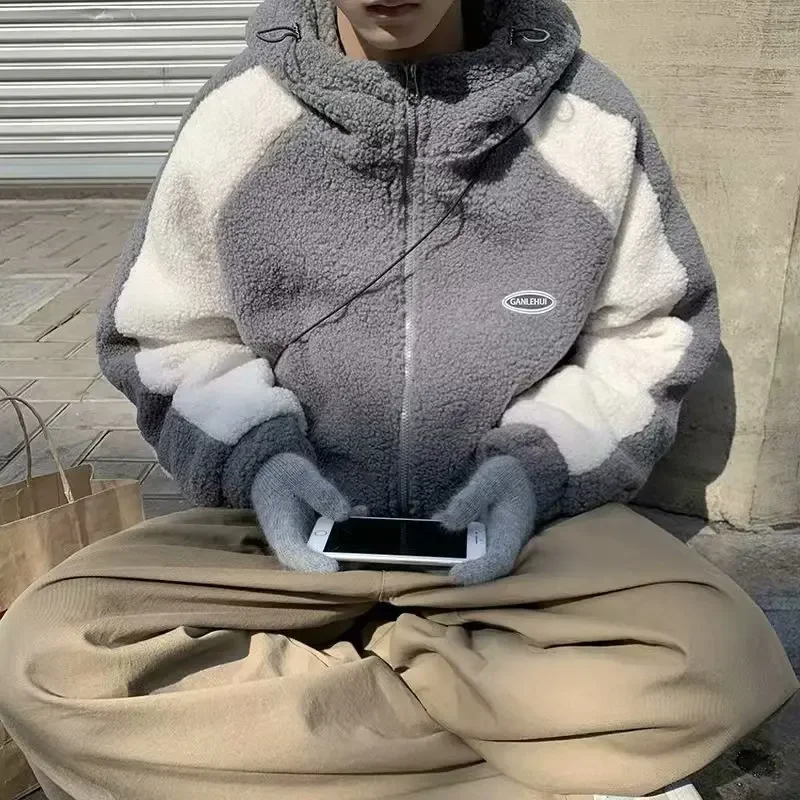 Модное Брендовое бархатное пальто из овечьей шерсти новая стильная Студенческая