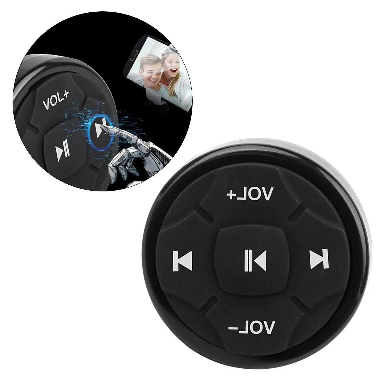 

Bluetooth Wheel Wireless Remote Control for Car