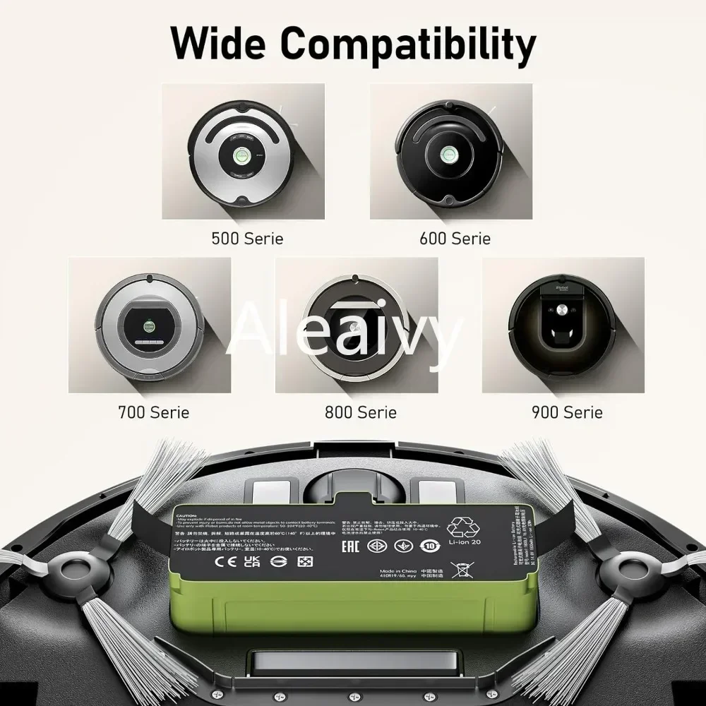 Аккумулятор высокой емкости 6500 мАч для iRobot