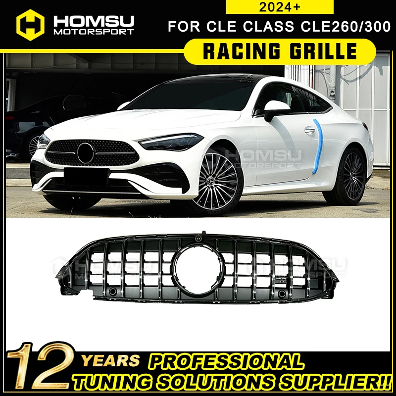 Решетка переднего бампера 2024+ для Mercedes CLE Class CLE63 Style CLE260 CLE300 GTR Panamerica W236