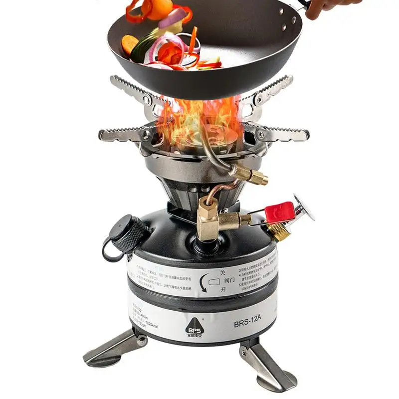 

Portable Camping Stove Lightweight Outdoor Cooking Burning Stove Portable Small Burning Stove For Picnic BBQ Camping Hiking