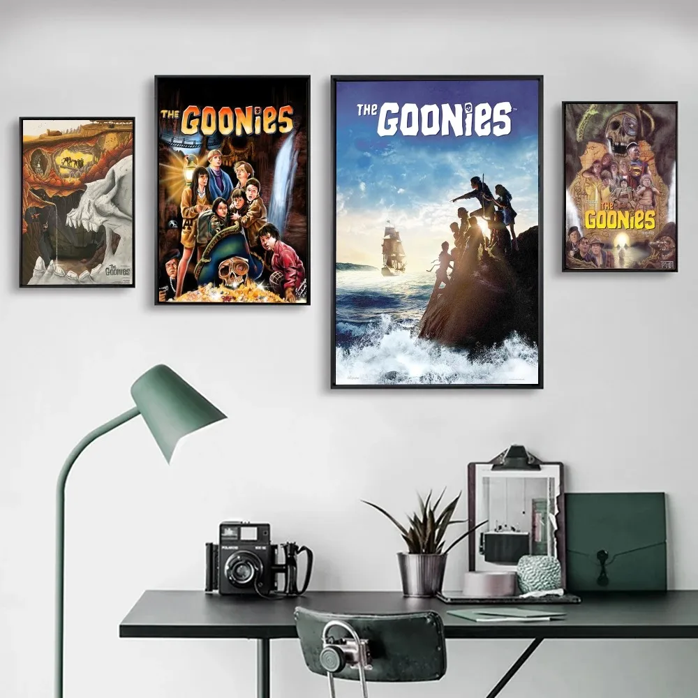 Классический постер с фильмом The Goonies наклейка в стиле ретро