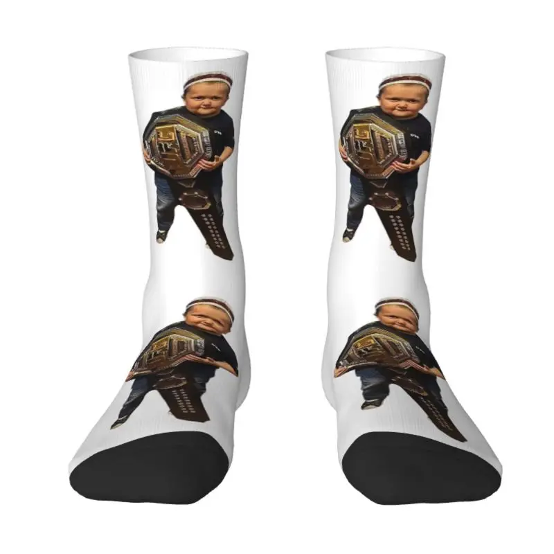 

Funny Mens Hasbulla Magomedov Dress Socks Unisex Warm Breathbale 3D Print Crew Socks