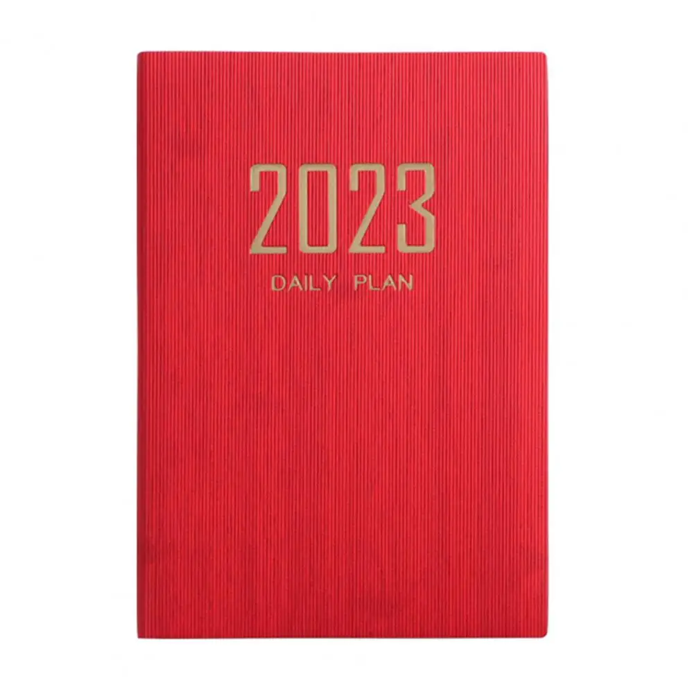 

2023 Notebook Schedule Book Writing Efficiency Manual Portable A5 Daily Weekly Agenda Planner Notebook Office School