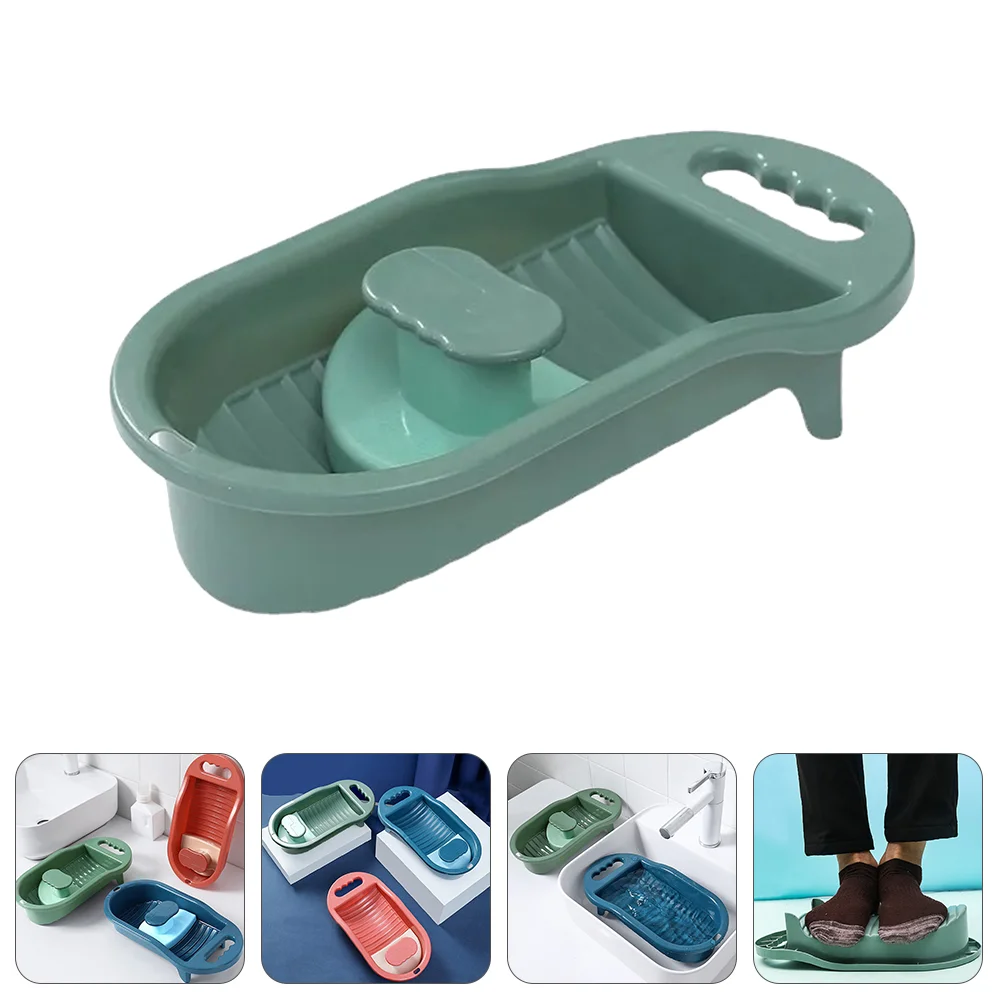 

Board Washboard Washing Clothes Laundry Hand Wash Minimanual Underwearscrubbing Scrub Washboards Cloth Antiskid Scrubber Bucket