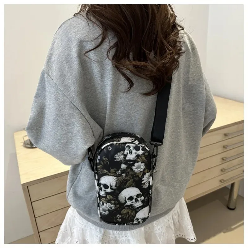 Сумка на плечо в готическом стиле для Хэллоуина модный простой мессенджер