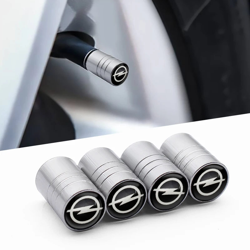 

4 Pcs Car Wheel Tire Cover Air Valve Stem Cover Auto Trim Accessories For Opel Astra J Corsa Insignia Zafira B Vectra C D Vivaro