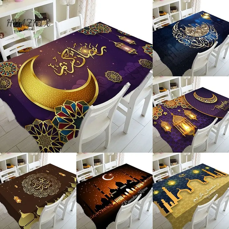 

Водонепроницаемая скатерть для стола в виде полумесяца