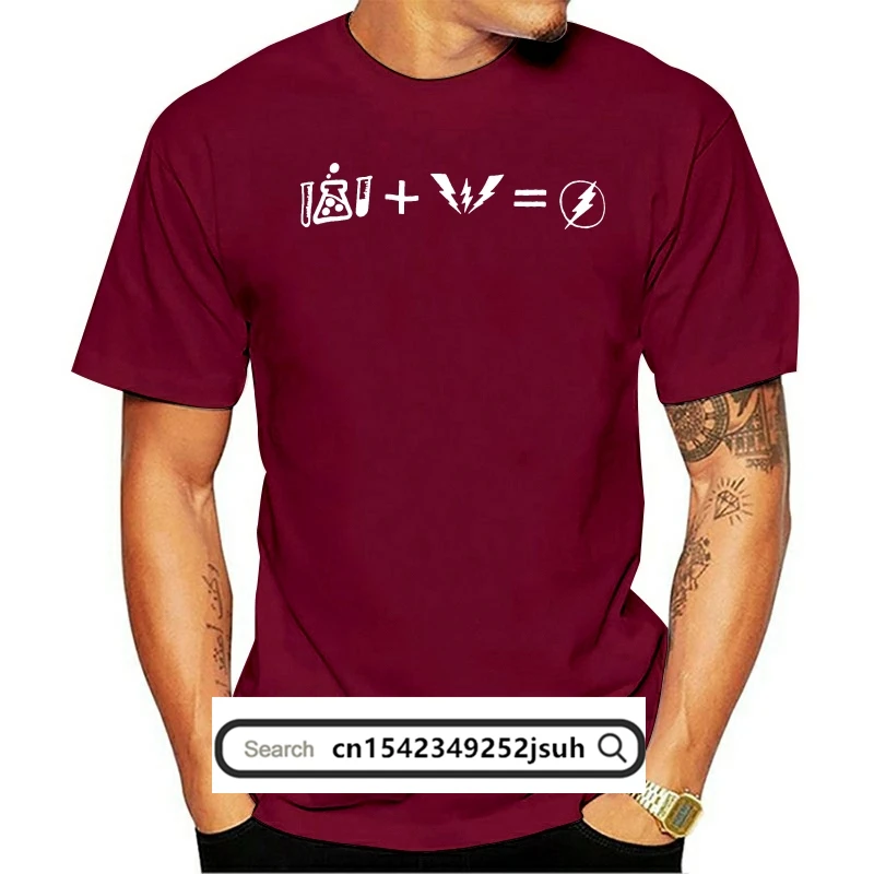 Футболка Sheldon Equation Flash Formula Tbbt Shirt Cooper