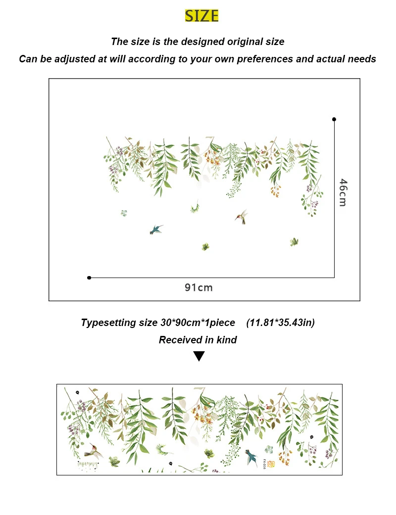 Птицы и цветы весна фотография ободок декор дивана Летающие птицы Настенная