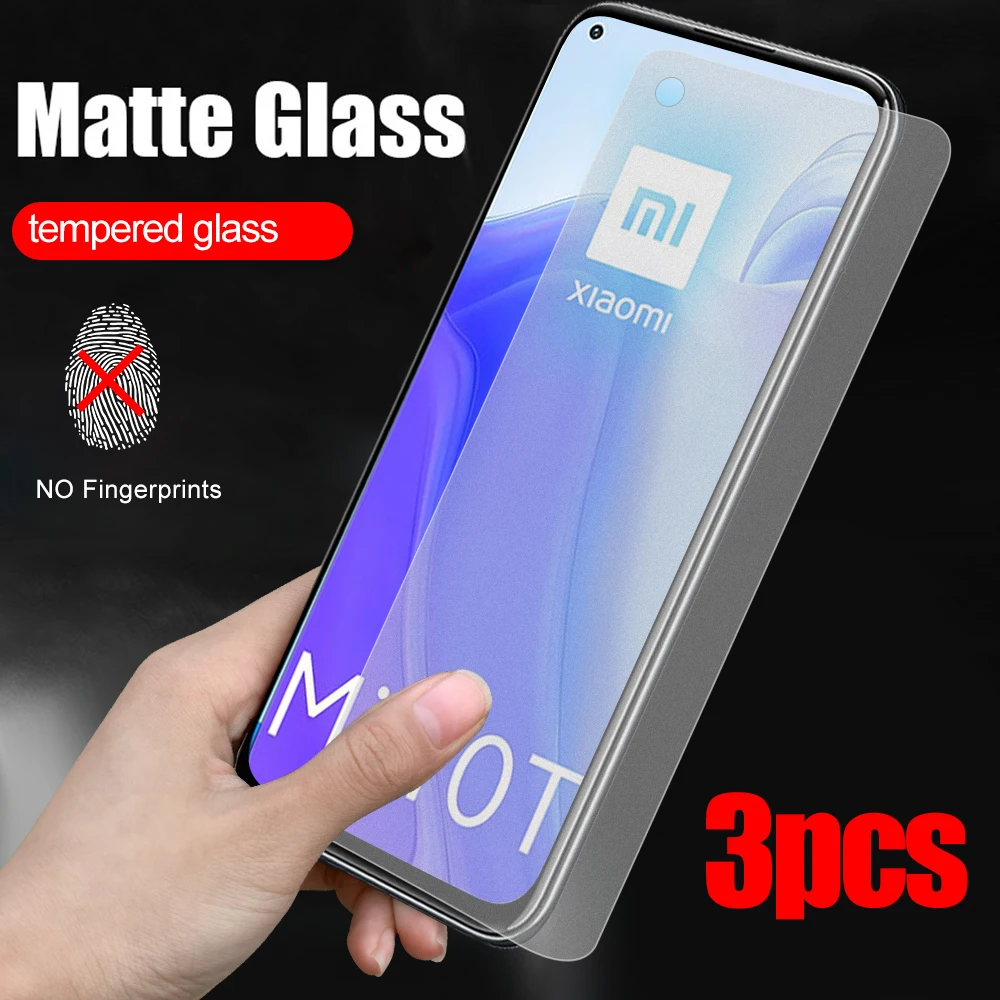 

Матовое закаленное стекло 9D для Xiaomi 10 Lite, защита экрана без отпечатков пальцев для Xiaomi 10T Lite 10T 10tpro, 3 шт.