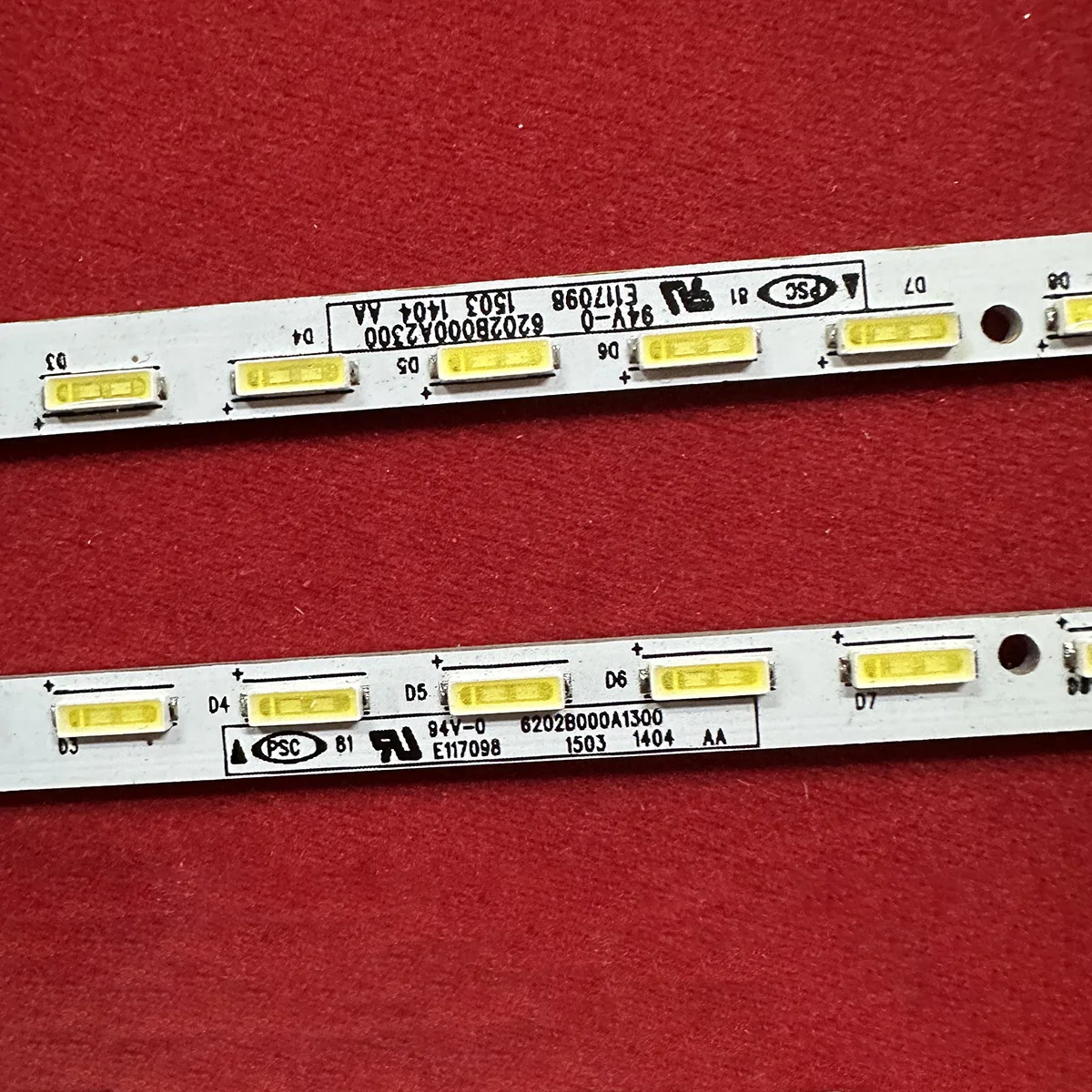 Светодиодная лента подсветки для 50UH635V 50UF8300 V500DJ2-KS5 6202B000A1300 6202b000A23 M0009F1N31A