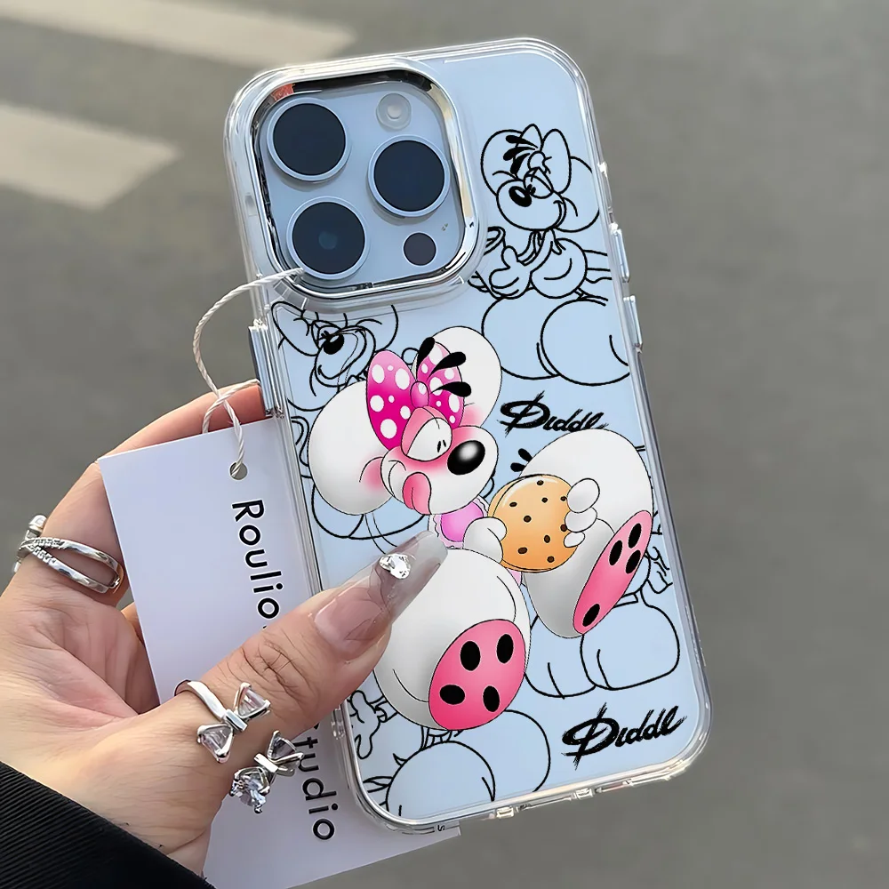 Фото Новый чехол для телефона с рисунком Diddls Mouses для Google Pixel 10 9 8 7 8A 9A XL Pro 4G 5G, прозрачная мягкая силиконовая задняя крышка из ТПУ №3