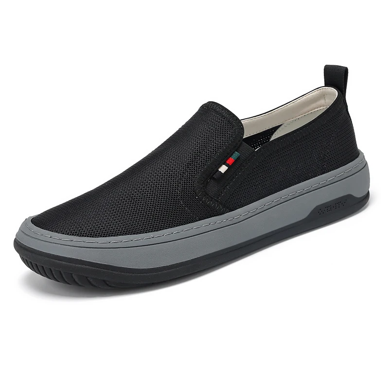 

Spring Summer Mens Loafers Breathable Lightweight Comfortable Flat Casual Shoes Men Slip On Soft Sole Driving Shoes Men's Shoes