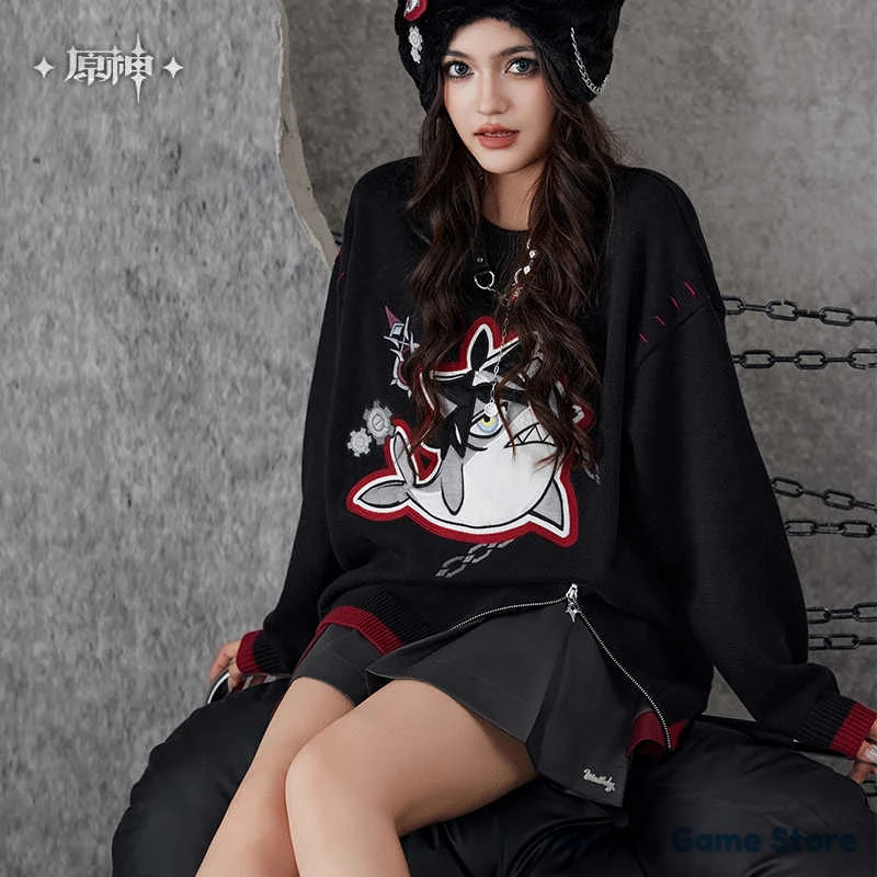 [Подлинный] свитер Wriothesley MiHoYo оригинальный товар Genshin Impact тематическая серия