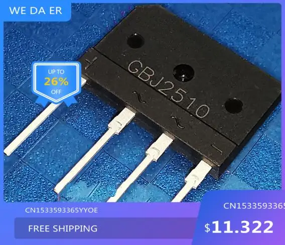 

Free shipping new%100 new%100 KBJ251025A 1000V