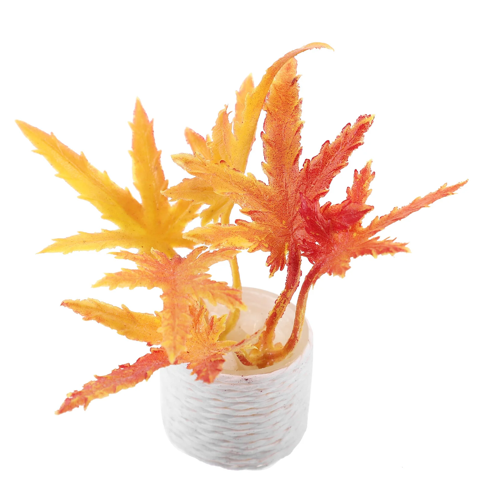 

Small House Artificial Plants Tiny Bonsai Miniature Potted Decor Plastic Model Landscape