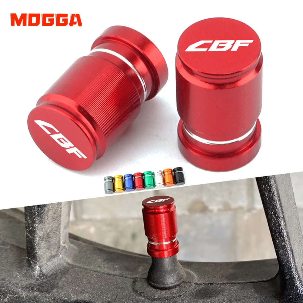 

For Honda CBF 125 150 250 500 600 600S 600N 1000 SA CBF600 CBF1000 CBF250 CBF500 CBF125R Wheel Tire Valve Caps Air Port Cover