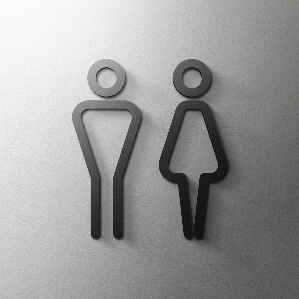 

Акриловая 3D стрелка для двери