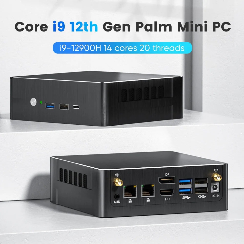 

Topton V500 12th Gen Mini Computer Gamer Intel i9 12900H i7 1260P i5 1235U Windows 11 PCIE4.0 Dual LAN 2.5G Gaming Mini PC WiFi6