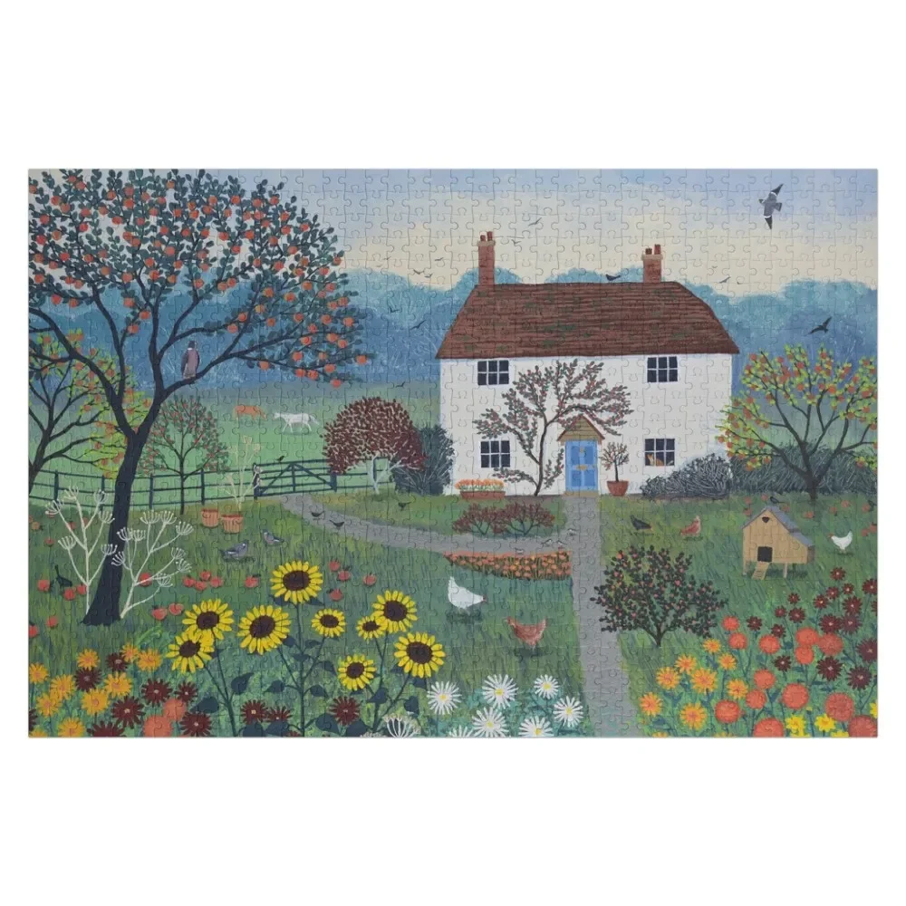 Яблочное дерево коттедж головоломка на заказ деревянные именные головоломки