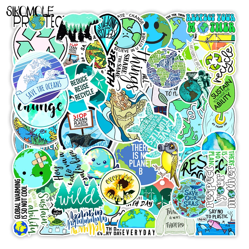 S Protect The Earth Publicity Diy Bottle Skateboard Laptop G