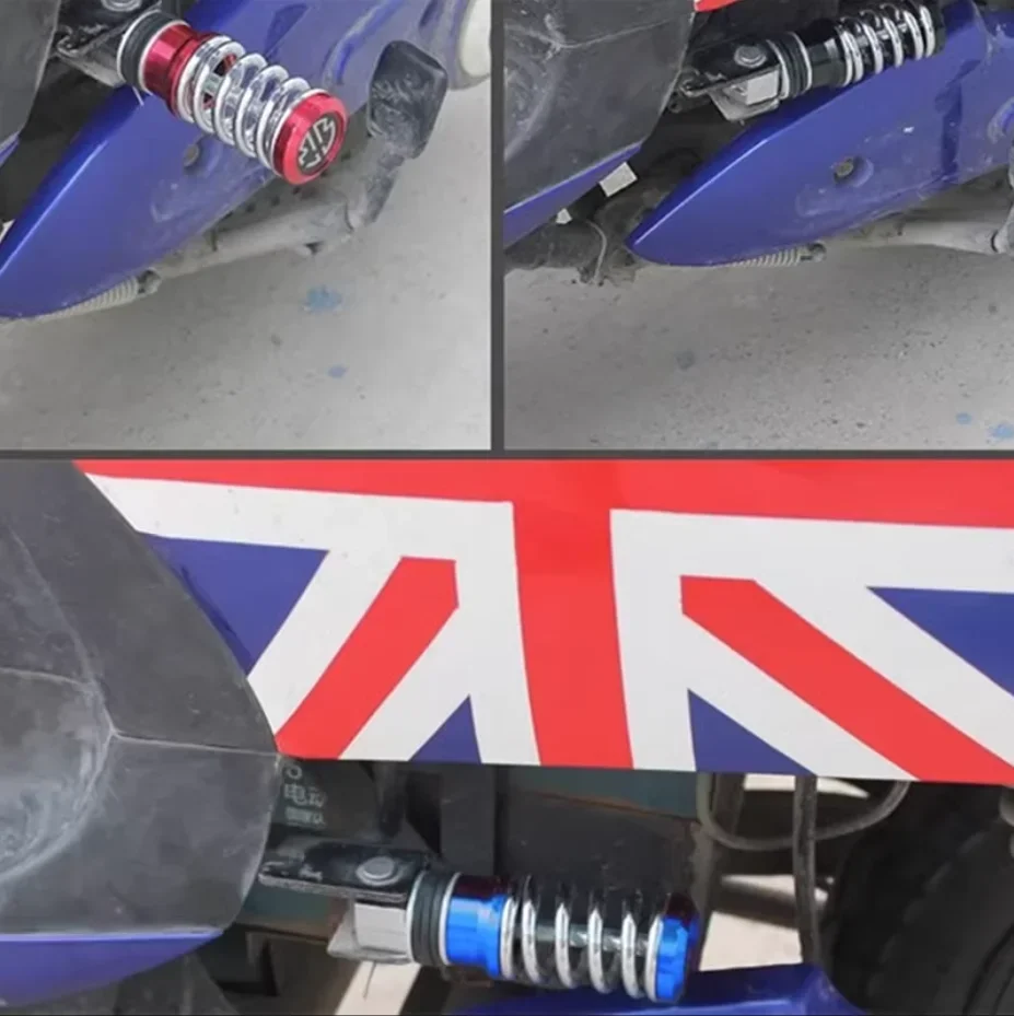 Мотоциклетный электрический автомобиль с подставкой для ног пружиной