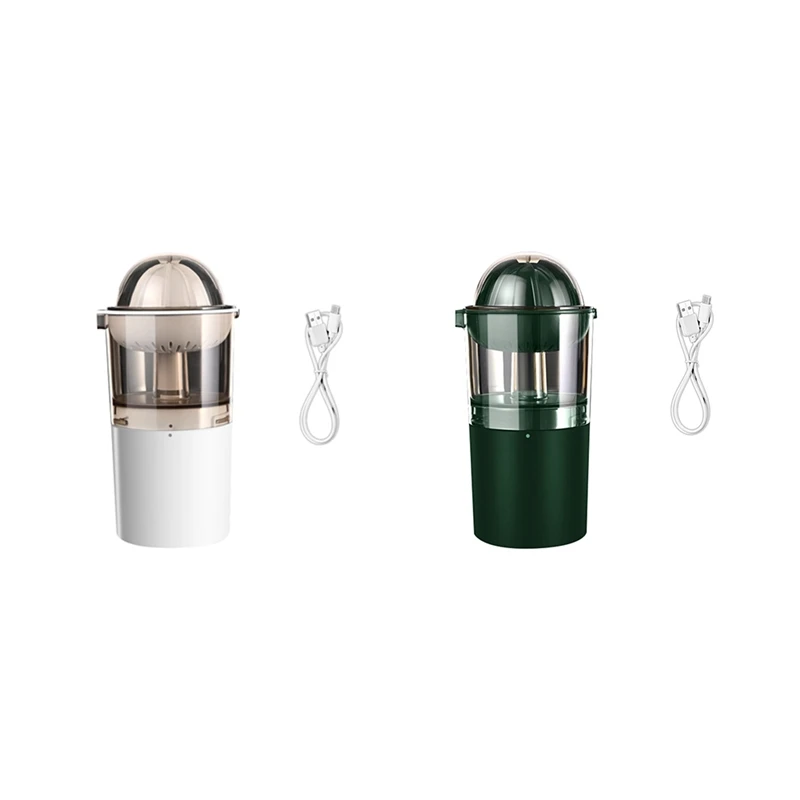 

Electric Fruit Juicer USB Portable Citrus Orange Squeezer Automatic Rotation Press Anti-Slip Reamer For Lemon