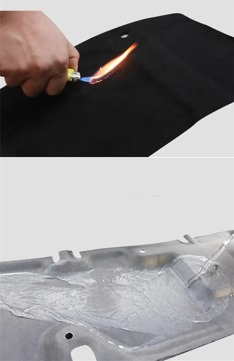 Огнестойкий хлопковый капот двигателя багажник грузовой звук теплоизоляция для