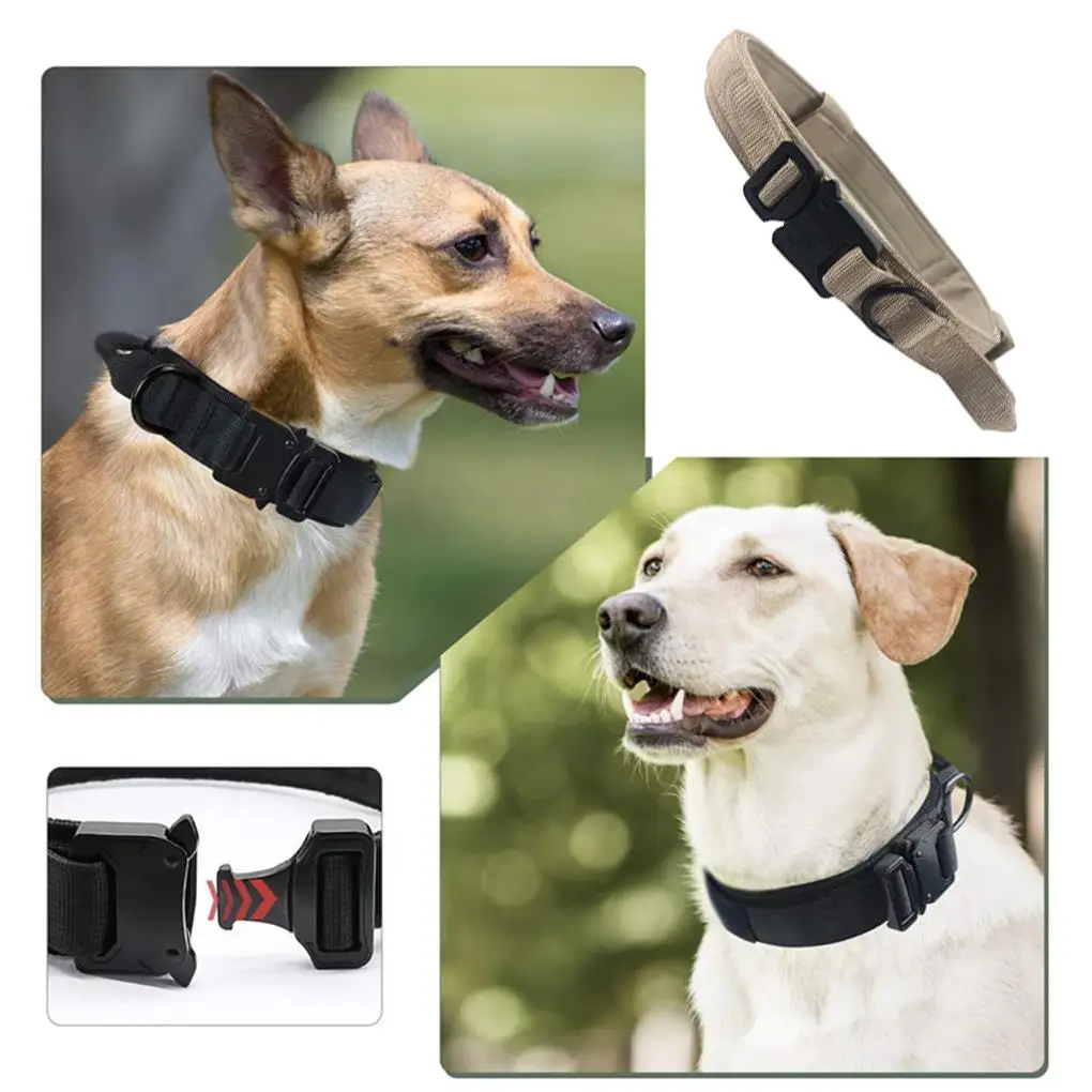 

Военный Тактический собачий ошейник, немецкий Шепард среднего размера, ручка для обучения ходьбе