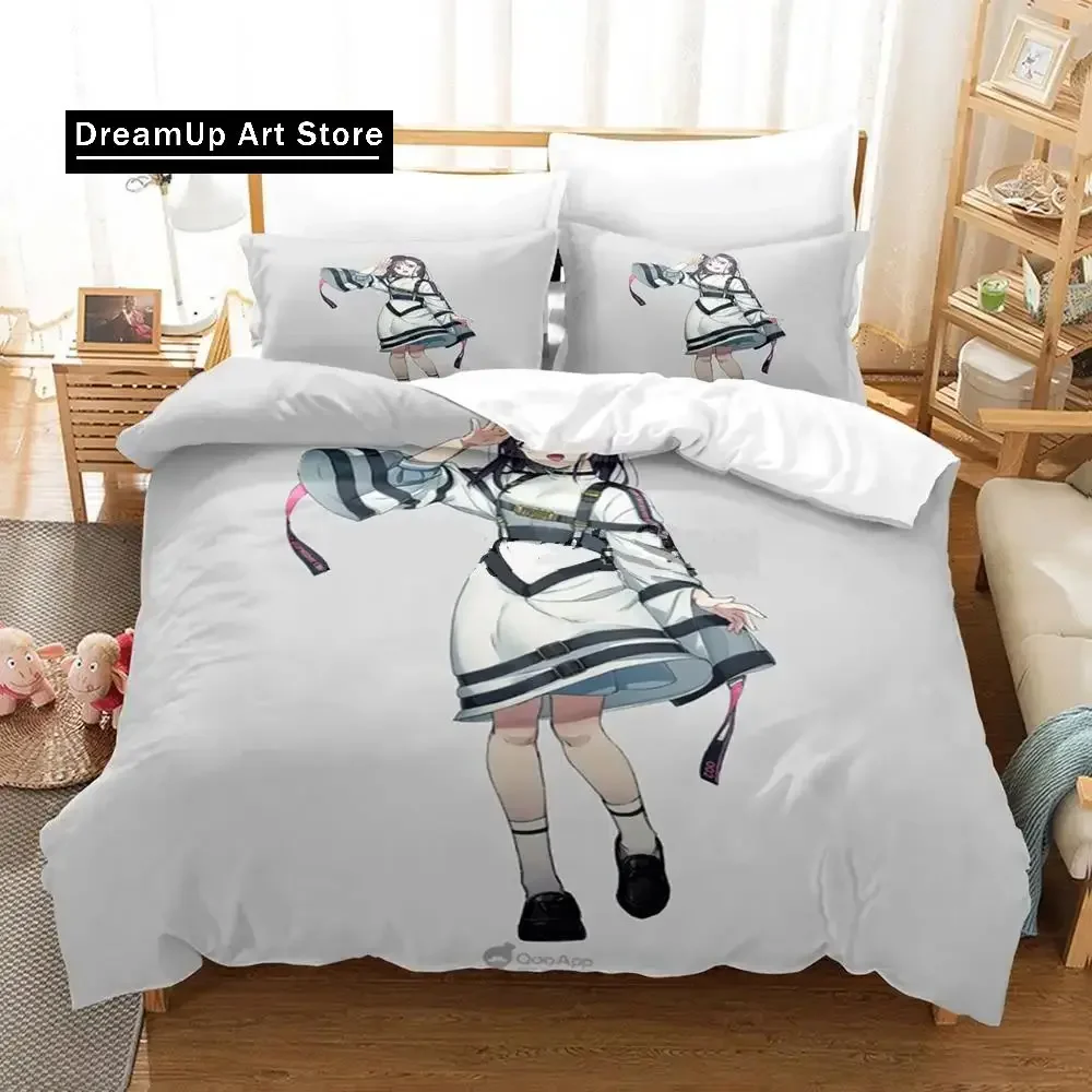 3D принт модный аниме Милграм Котоко комплект постельного белья для мальчиков и