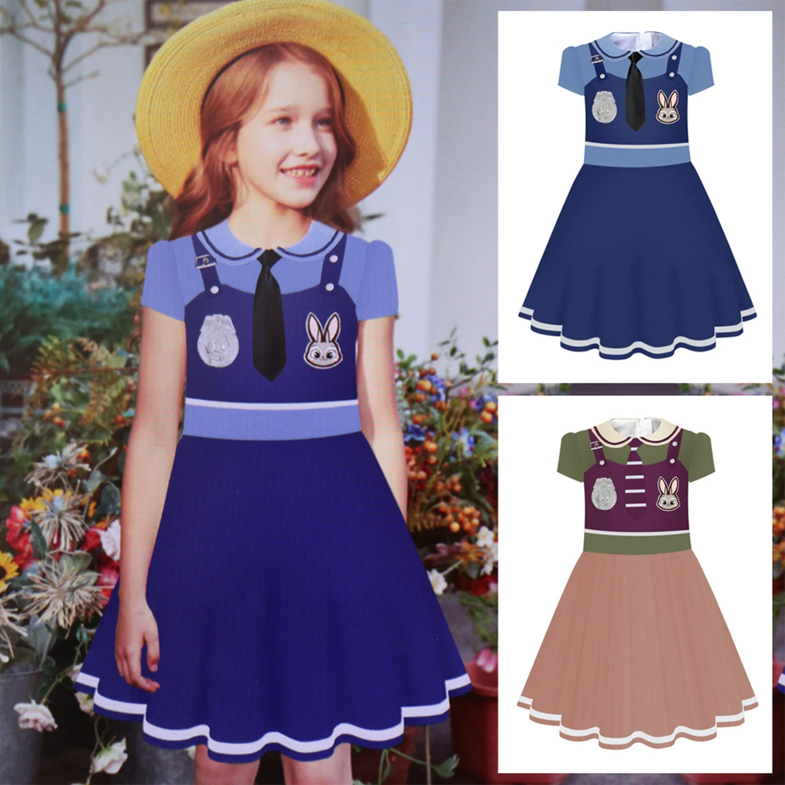 

Костюм для косплея Джуди из аниме «кролик», костюм Джуди Ника из мультфильма, костюм офицера «Банни» для родителей и детей, карнавал для женщин на Хэллоуин