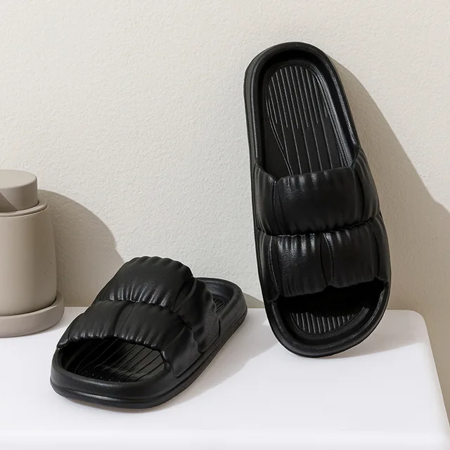Soft Sole Cloud Slippers Women Platform 