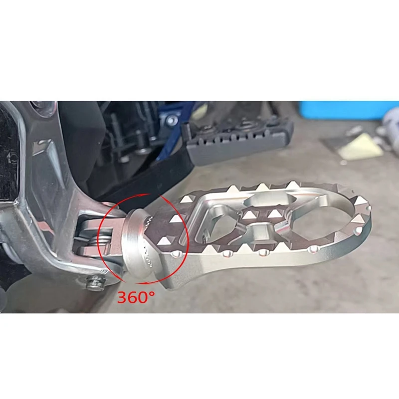 Регулируемая задняя подставка для ног мотоцикла вращающиеся пассажирские