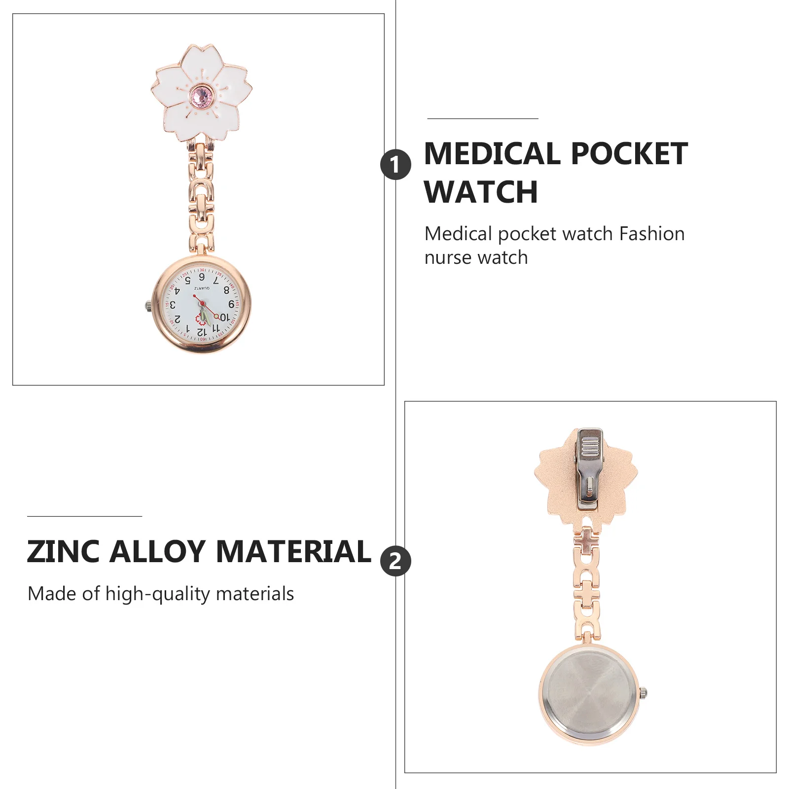 

Watch Nurse Watchesnursing Pocket Womenwaterproof Men Hanging Liptiming