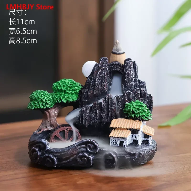 

Flusso Stufa Incenso Resina Ceramica Decorazione Creativa Fragrante Stufa Di Sandalo Stufa Di Incenso Domestico Stufa Incenso