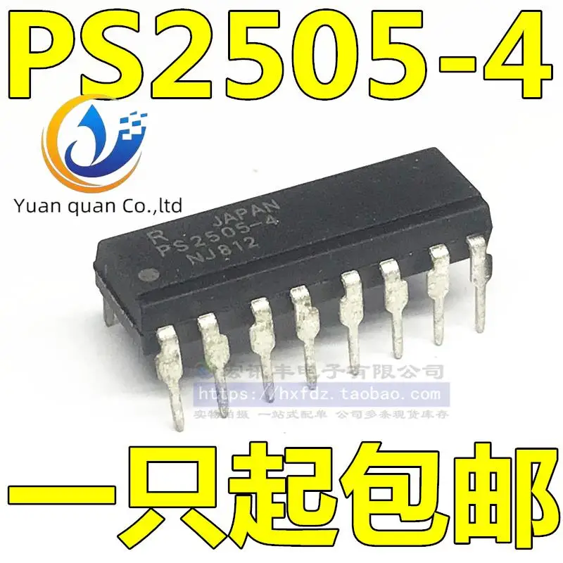 

30pcs original new PS2505-4 PS2502 DIP-16 optocoupler