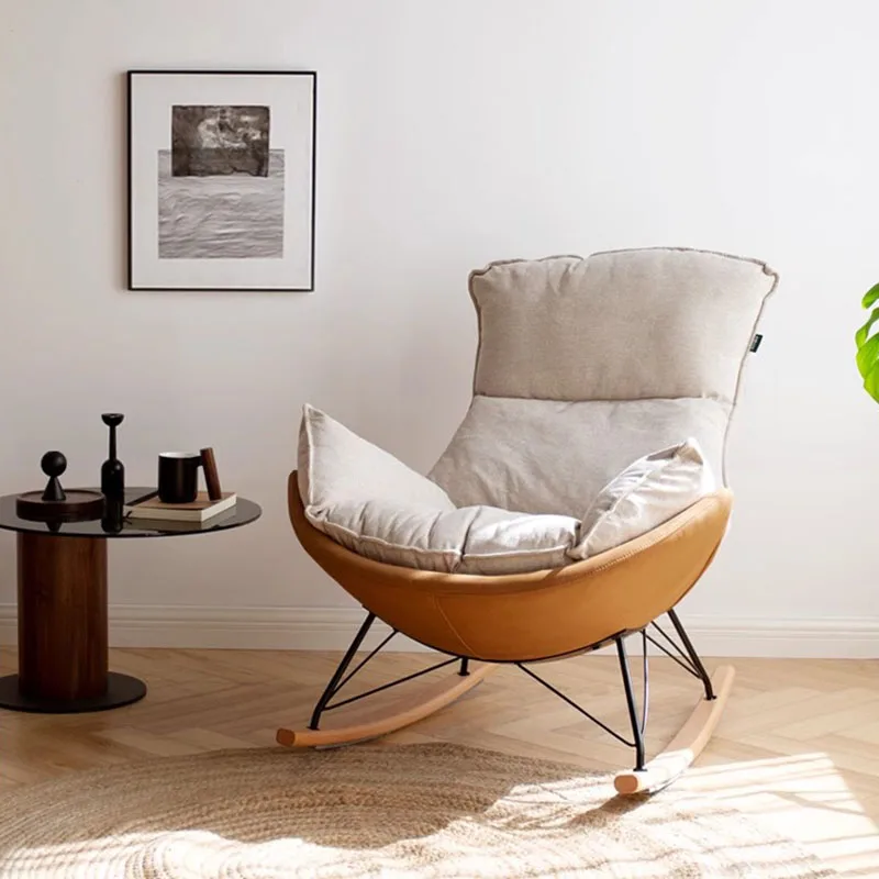 Designer Luxury Lazy Reading Cliq Chair Black Adults Poltrona Para Sala De Estrar Living Room Furniture