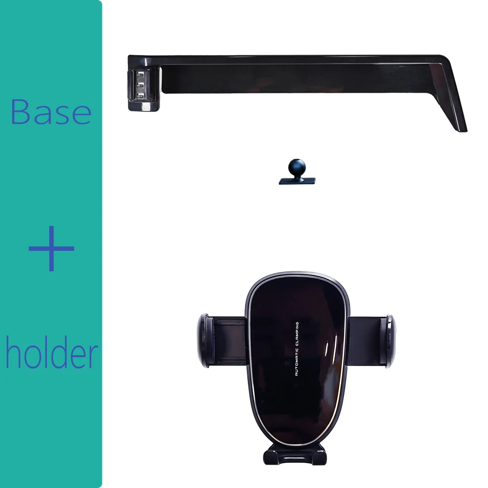 

Автомобильный держатель для телефона Geely Coolray 2023 2024, подставка для беспроводной зарядки с фиксированным основанием, автомобильная подставка для хранения очков