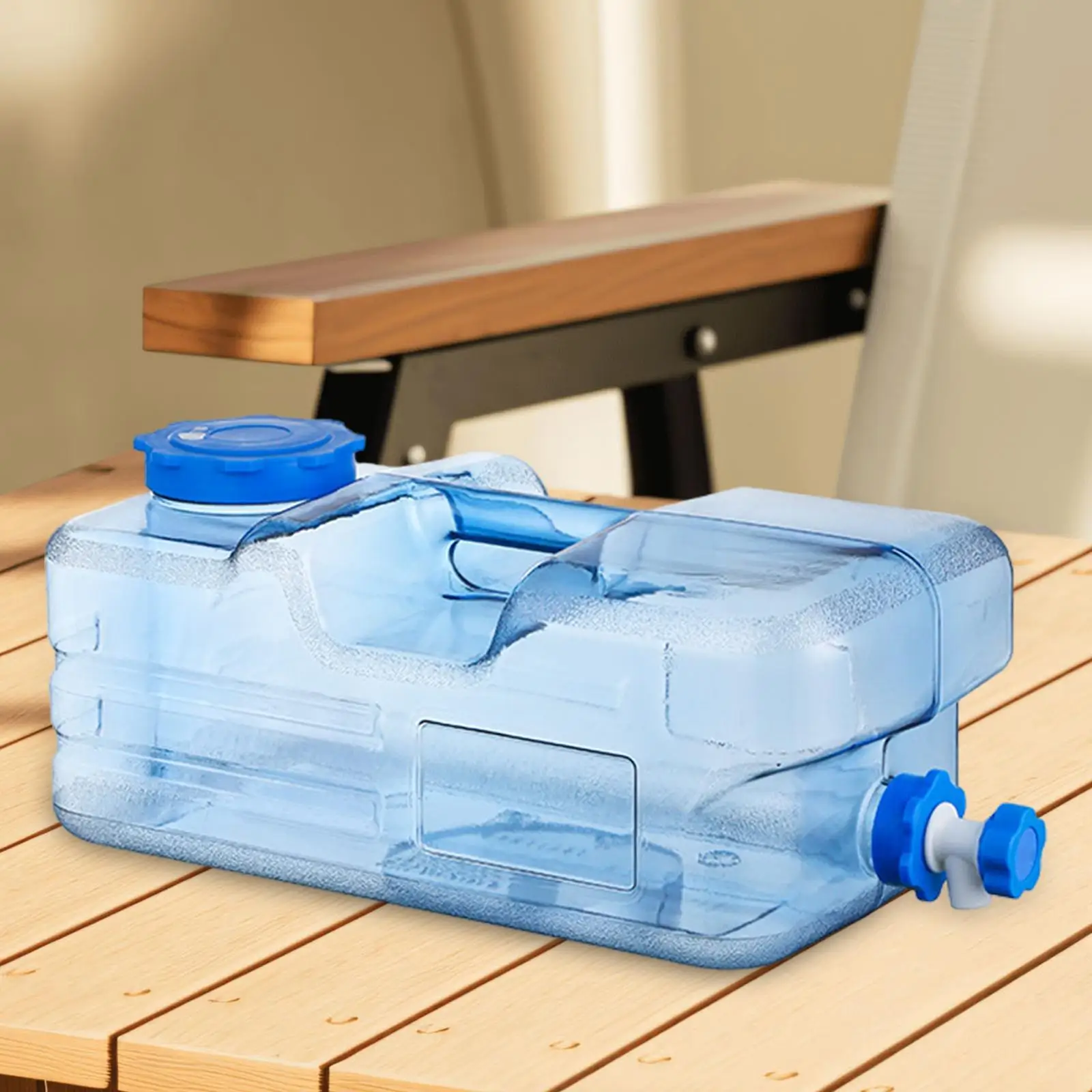 Контейнер для воды кемпинга переноска 15 л портативный со сменной крышкой