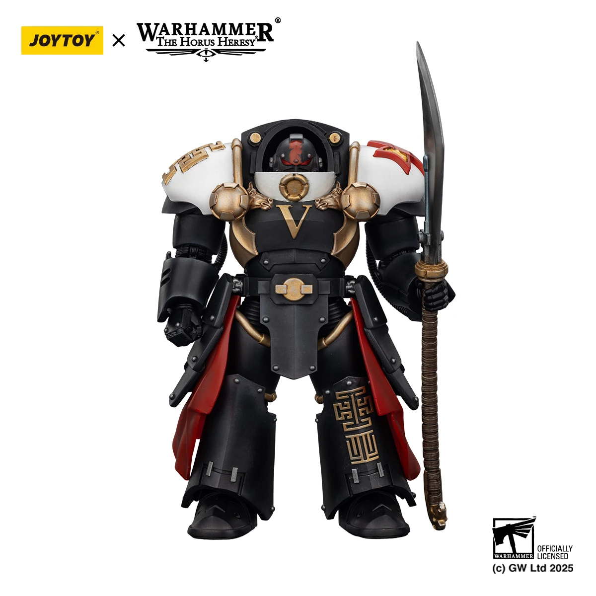 Фото [В НАЛИЧИИ] JOYTOY Warhammer 40K 1/18 Фигурки White Scars Legion Praetor и Ebon Keshig Terminator, набор из 3 моделей №4